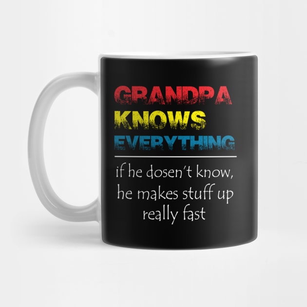 GRANDPA KNOWS EVERYTHING by NAYAZstore